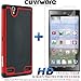 COVRWARE® ZTE Lever LTE Case - [ Armor Defender] Dual Layer [ Shockproof ] [ Drop Protection] Protective Case for ZTE Lever LTE Z936L - [ Include HD Invisible Film ] Retail Package - Red