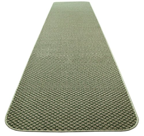 Skid-resistant Carpet Runner - Sage - 12 Ft. X 27 In.