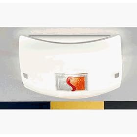 Eglo 88537A Input, Red and Orange, 2-Light Wall Ceiling Light Fixture by Eglo