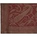 Indian Bed Cover Asian Jacquard Woven Designs India 83 inches x 105 inches