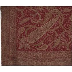 Indian Bed Cover Asian Jacquard Woven Designs India 83 inches x 105 inches