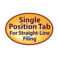 Smead Folder, Letter, 11 Point, 1/3 Cut #3 Tab, Manila, 100 Per Box (10333)
