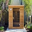 Malibu -2 Person Infrared Sauna, Canadian Red Cedar, CD