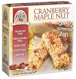 Bakery On Main Cranberry Maple Nut Gluten Free Granola Bar, 5 Count, 6-Ounce Boxes (Pack of 6)