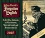 Jeffrey Kacirk's Forgotten English: A 365-Day Calendar of Vanishing Vocabulary and Folklore
