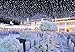 Tesoar Wedding Party Lights Christmas Backdrop 9.8 x 9.8Ft (3M x 3M) Pure White 300 LED Fairy Garden Curtain String Lights Decoration for Christmas Wedding Church Party 110V