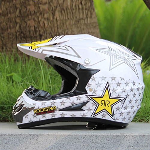 WLT Full Face Motocross Helmet White Tk0008 (X-large)