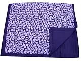 Tuffo Water-Resistant Outdoor Blanket with Carrying Case (Daisy Print)