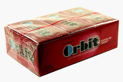 Orbit Gum Cinnamint 12 Pack Box by Wrigley