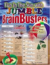 Fun In The Sun With Jumble BrainBusters: The Ultimate In Sizzling Puzzle Fun!