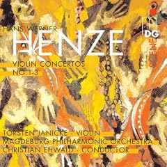 Henze - Violin Concertos Nos 1-3