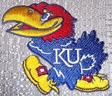 NCAA KANSAS JAYHAWKS Kansas University Embroidered PATCH