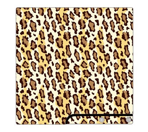 Leopard Print Decorative Protector Skin Decal Sticker for PlayStation 3 PS3 SLIM Console