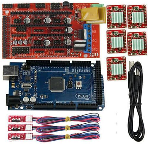 3D Printer Controller RAMPS 1.4 + Mega 2560 R3 + 5pcs A4988 For Arduino RepRap