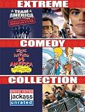 DVD : Extreme Comedy Collection (Team America - Uncensored and Unrated / Beavis and Butt-Head Do America - Special Collector's Edition / Jackass The Movie - Unrated Special Edition)