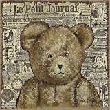 Fronsac, Coco La riviera Teddy Bär Kunstdruck Druck