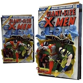 X-Men Comic Book Cover Die-Cast Collectible