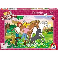 Schmidt Spiele 55100 - Bibi und Tina Pferdegl�ck, 150 Teile