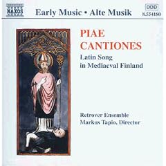 Piae cantiones (Lateinische Lieder aus dem mittelalterlichen Finnland)