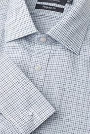 2 Longer Ultimate Non Iron Pure Cotton Checked Shirt