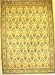4x6 Hand Knotted Tehran Persian Rug - 4'9x6'8