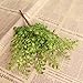 DKX-SH Hot Home Decor Simulation Plants Silk Flower Loose Fishtail Fern Leaf Plant 54 Small Fresh Artificial Flowers European-Style Plants Grass