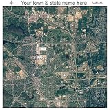 Huge Aerial Photography Map of Auburn Hills, Michigan 2005 MI