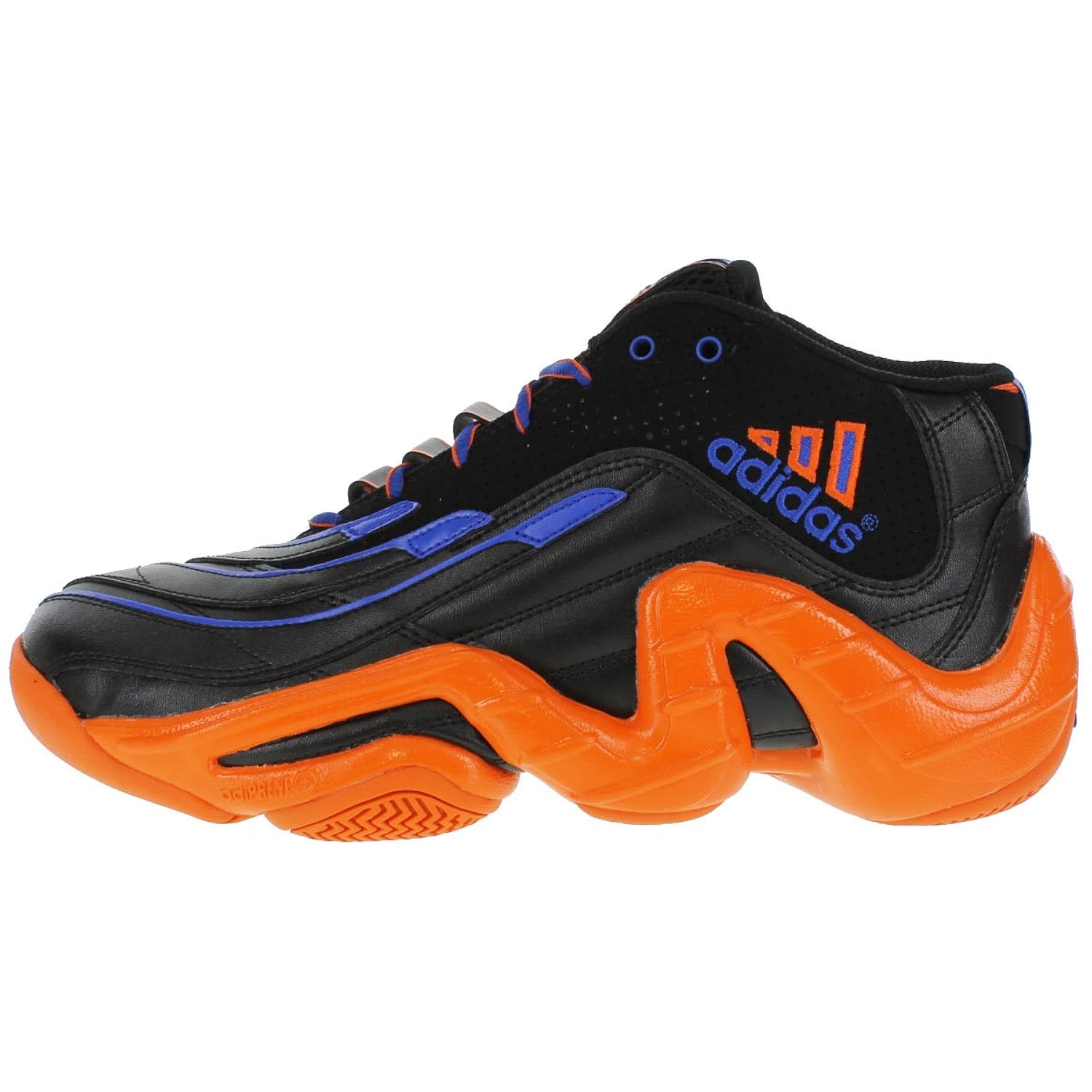 mens orange and black basketball shoes