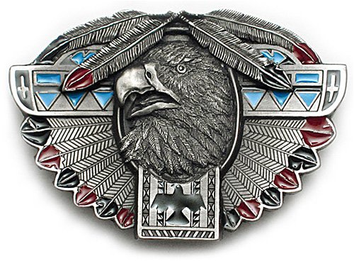 Buy Thunderbird Totem Belt Buckle Eagle Feathers Native American Buy Thunderbird Totem Belt Buckle Eagle Feathers Native American