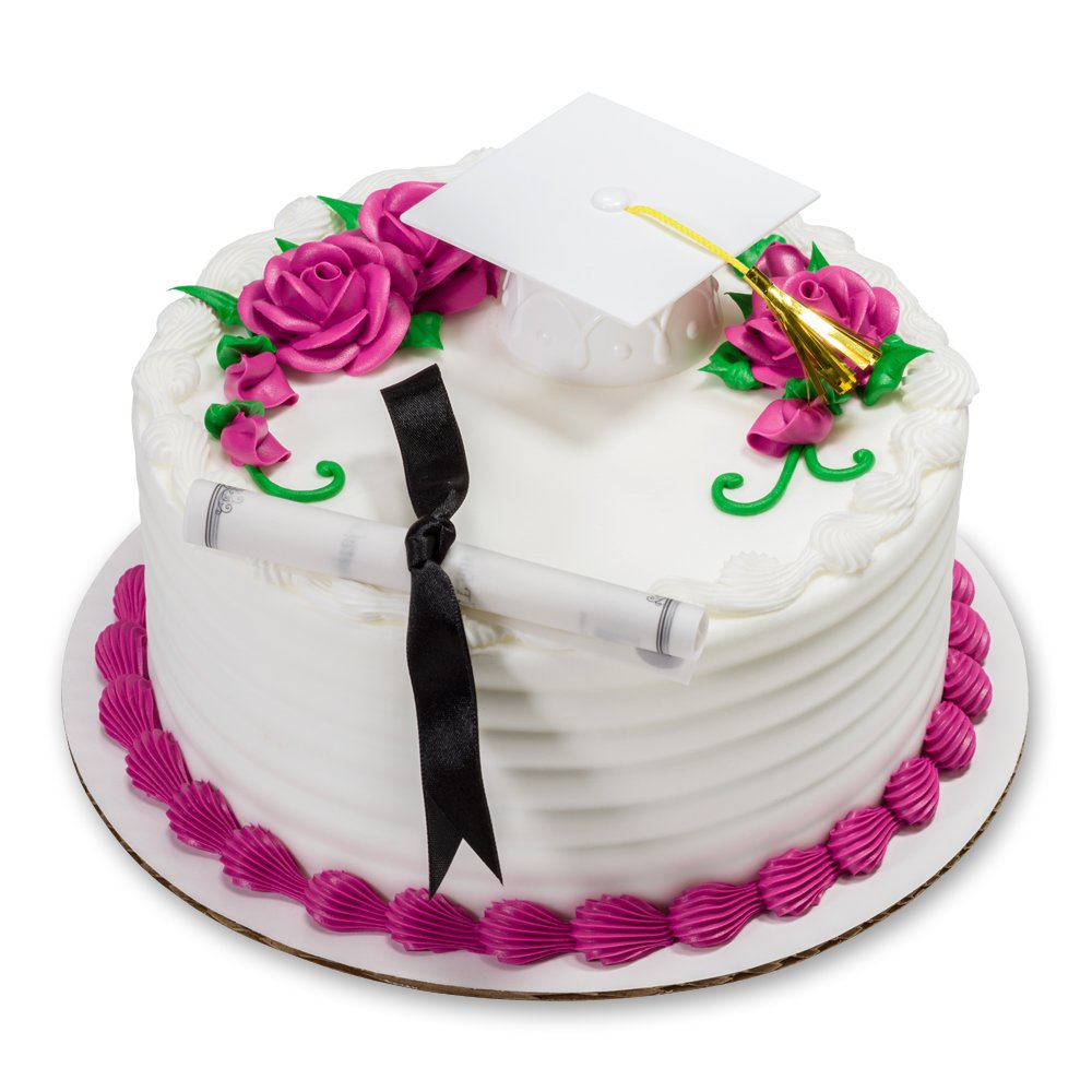Decopac White Graduation Cap with Tassel DecoSet Cake Topper 
Decopac White Graduation Cap with Tassel DecoSet Cake Topper