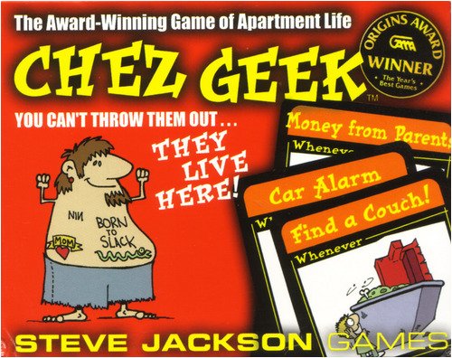 Cover image : Chez Geek Card Game 2nd Edition