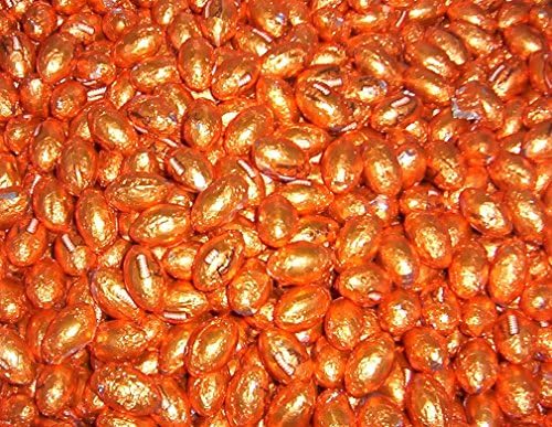 5 lbs Solid Milk Chocolate Footballs