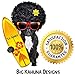 Premium Hawaiian Islands Decal Sticker 8