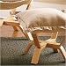 Kitchen & Housewares : Metro Puff Ottoman Linen