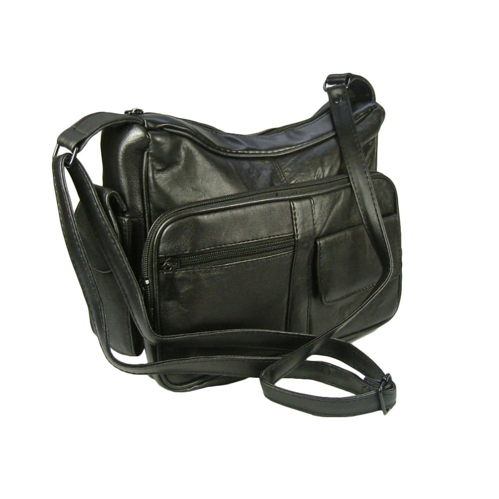 Handbags & Bags Genuine Leather Handbag Purse with Cell Phone Holder