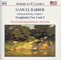 Samuel Barber - Orchestral Works, Vol.1
