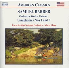 Samuel Barber - Orchestral Works, Vol.1