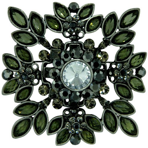Buy Green Leaves Flower Pin Brooch online at Discounted New and Used prices. Delivered to your door with Off-The-Bookshelf.