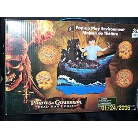 Disney's Pirate of the Caribbean Dead Man's Chest Pop-Up Play Environment