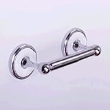 IMAGE OF Ginger Chrome Yorkshire Double-Post Toilet Tissue Holder