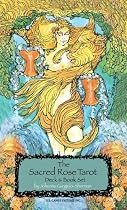 Sacred Rose Tarot Deck and Book Set