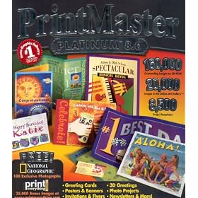 PrintMaster Platinum 8.0 by Broderbund