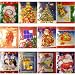 Christmas Gift Bag(medium)-12 Design Assortment- With Free Matching Printed Tissue Paper for Each One