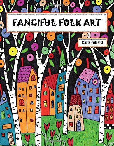 Fanciful Folk Art Coloring Book