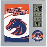 Boise State Desk Clock with Picture Frame