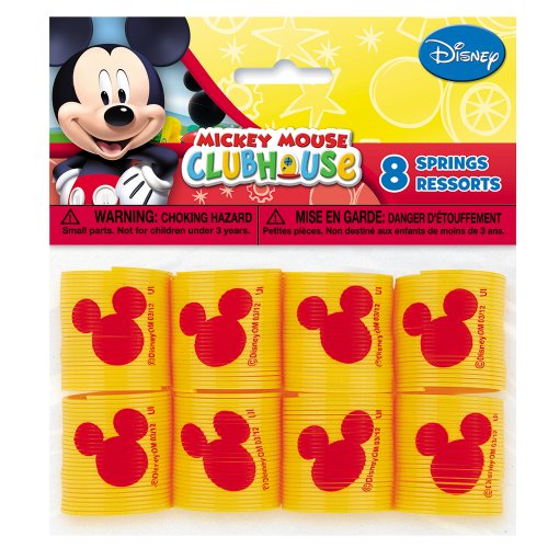 Mickey Mouse Mickey Mouse Mini Springs, 8 Count