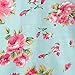 Ensnovo Womens Vintage 1950s Halter Floral Spring Garden Party Picnic Dress