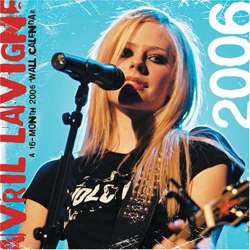 Avril Lavigne 16 Month Wall Calendar
