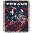 Houston Texans NFL Triple Woven Jacquard Throw (Spiral Series) (48x60")"