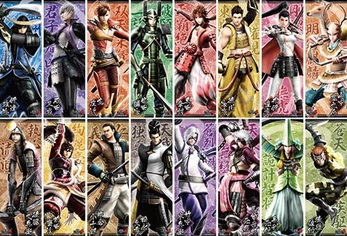Sengoku BASARA 4 Chara Pos Collection (1 RANDOM BLIND BOX)